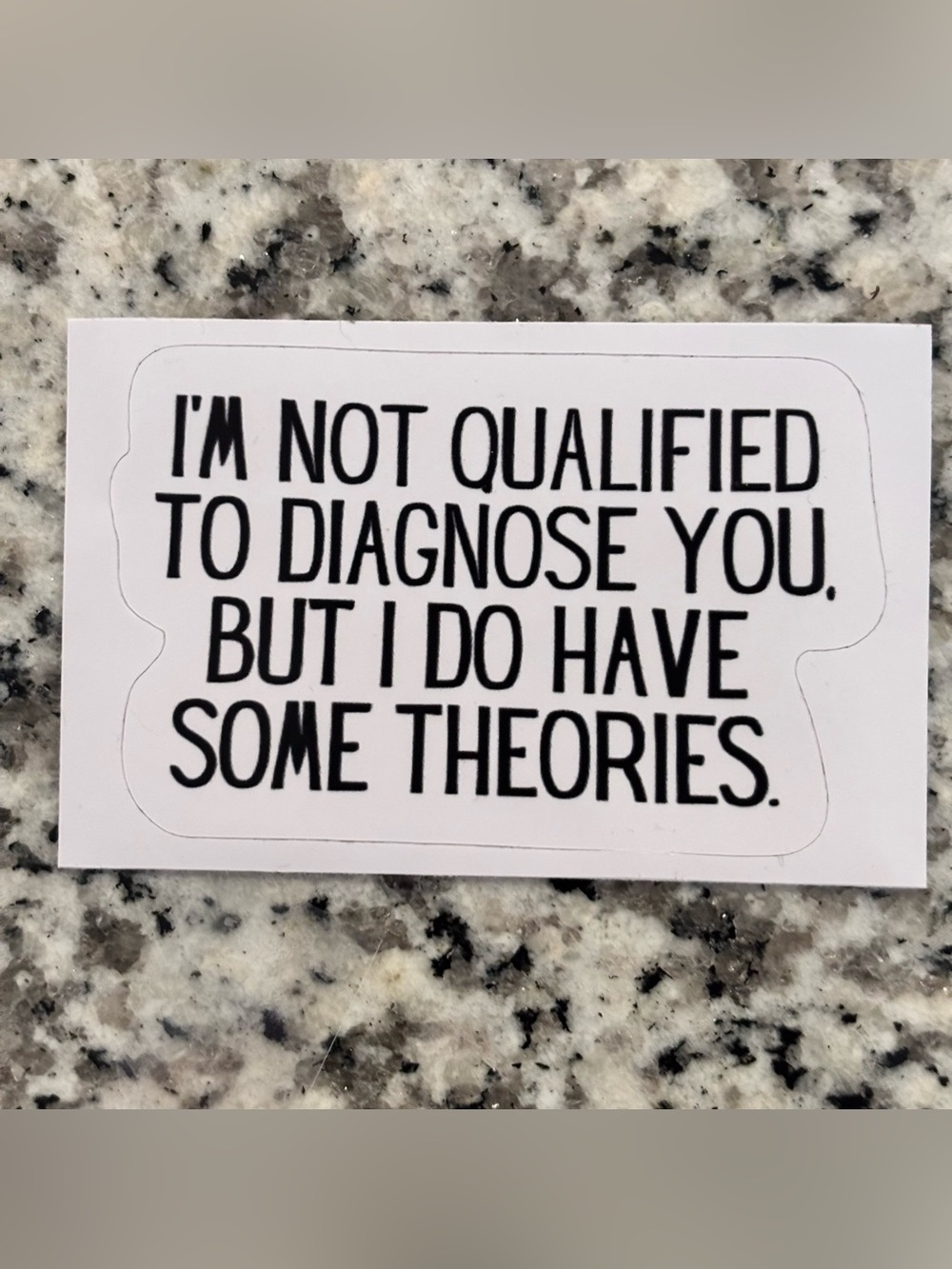 Funny And Sarcastic Vinyl Sticker - 3x2in - For People Watchers 😄
